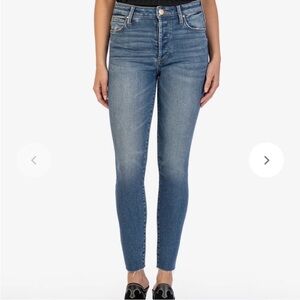 KUT FROM THE KLOTH - Charlize Fab Ab High Rise Cigarette Leg Jean - Size 6